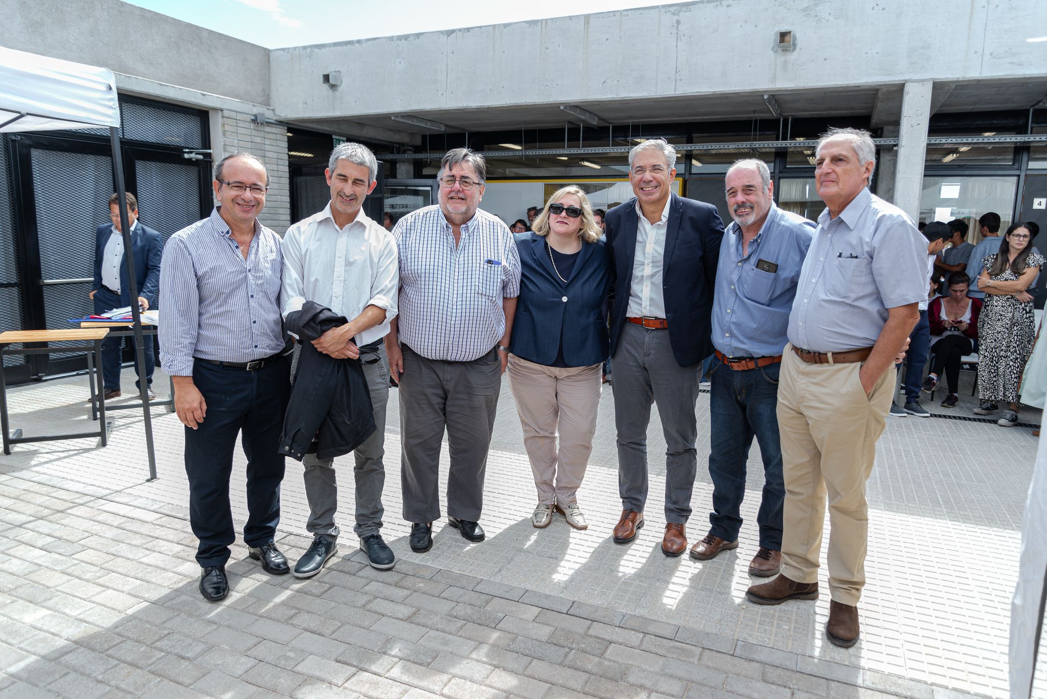 Se inauguró el liceo N° 6 de Tiempo Completo con la presencia del intendente Eber da Rosa