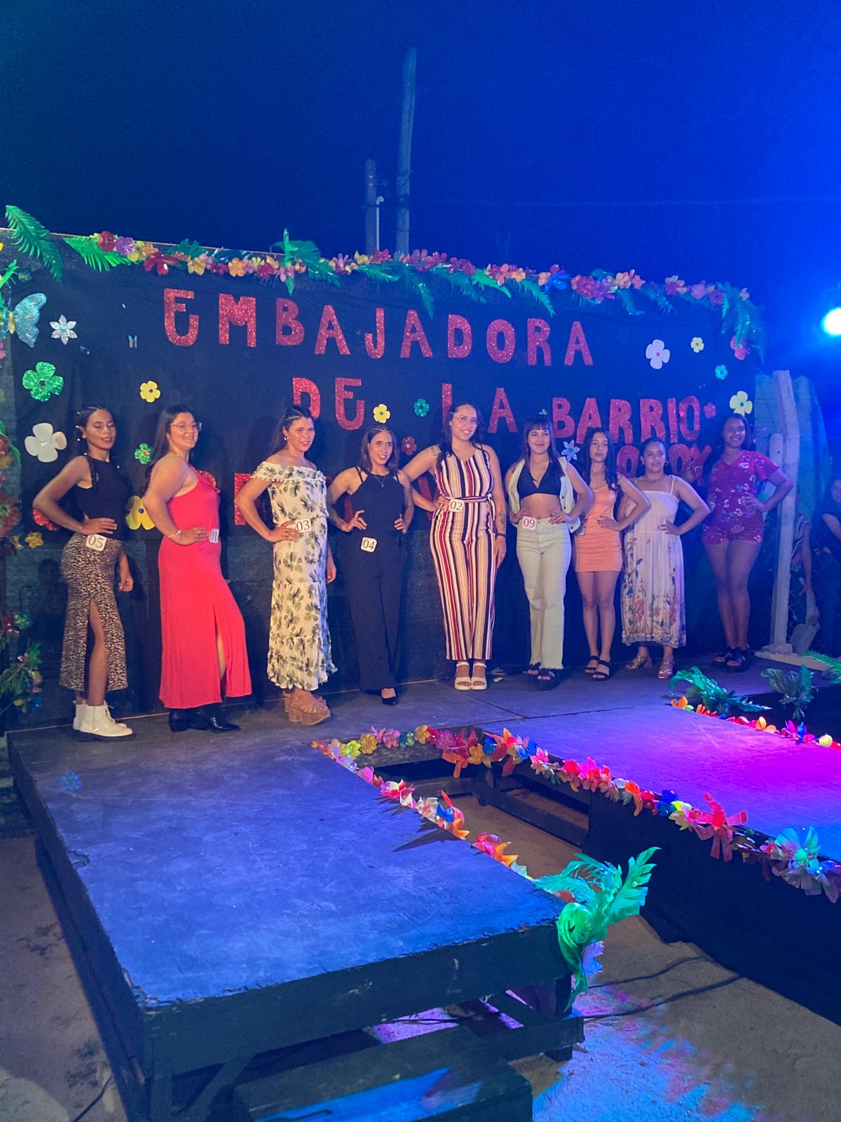 Barrio Godoy eligió a sus embajadoras de la primavera