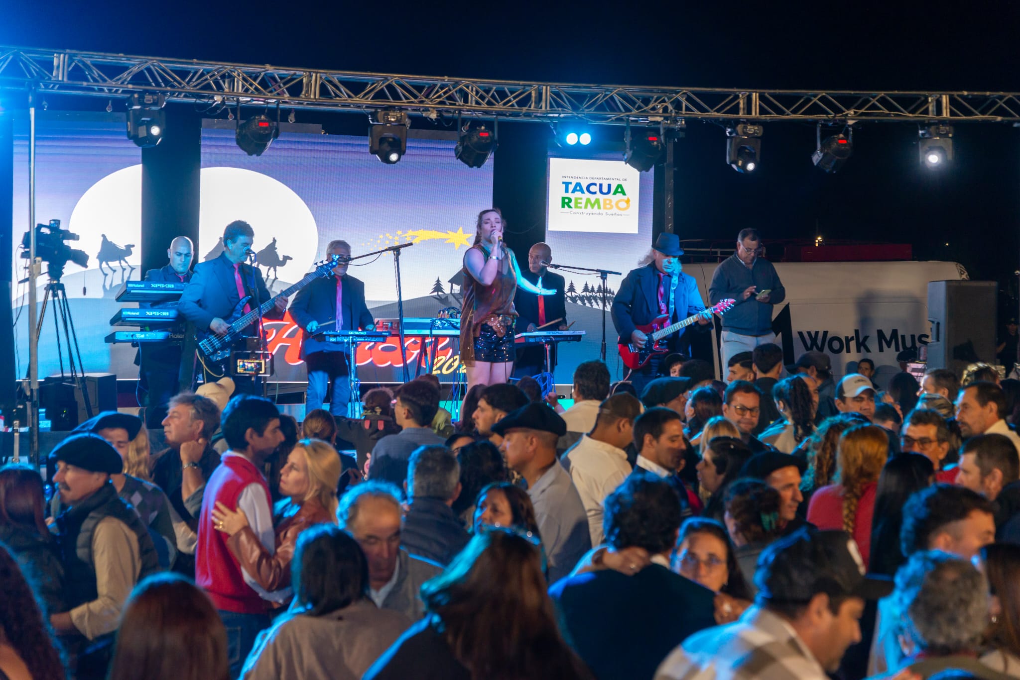 Achar celebró su tradicional Fiesta de Reyes con música y regalos para los niños