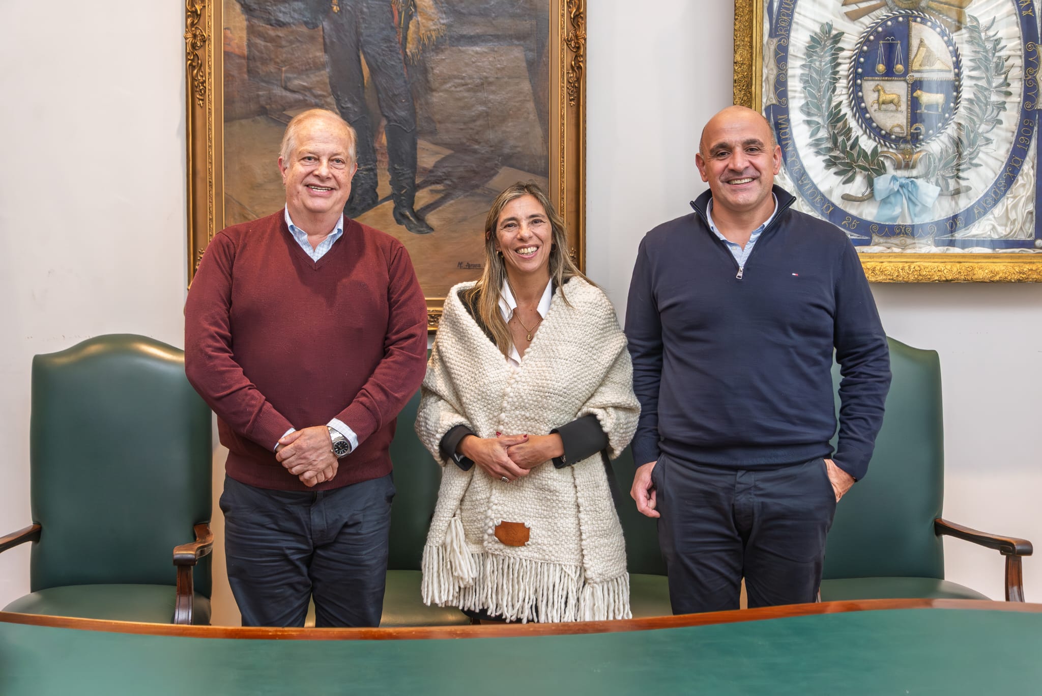 Wilson Ezquerra recibió a la subsecretaria de Turismo Ana Caram