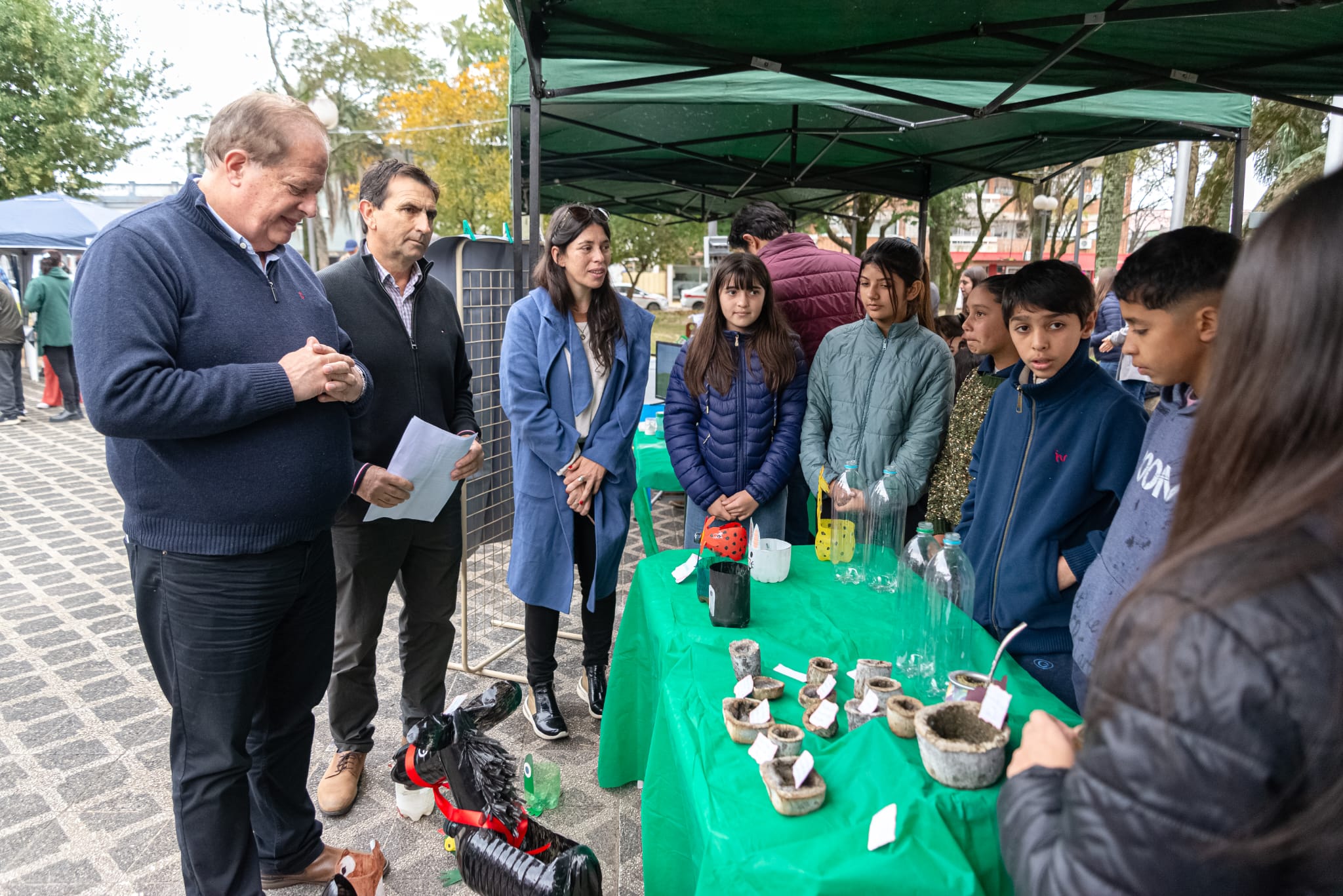 Intendente Ezquerra participó de la apertura de la primera “Expo Sostenible”