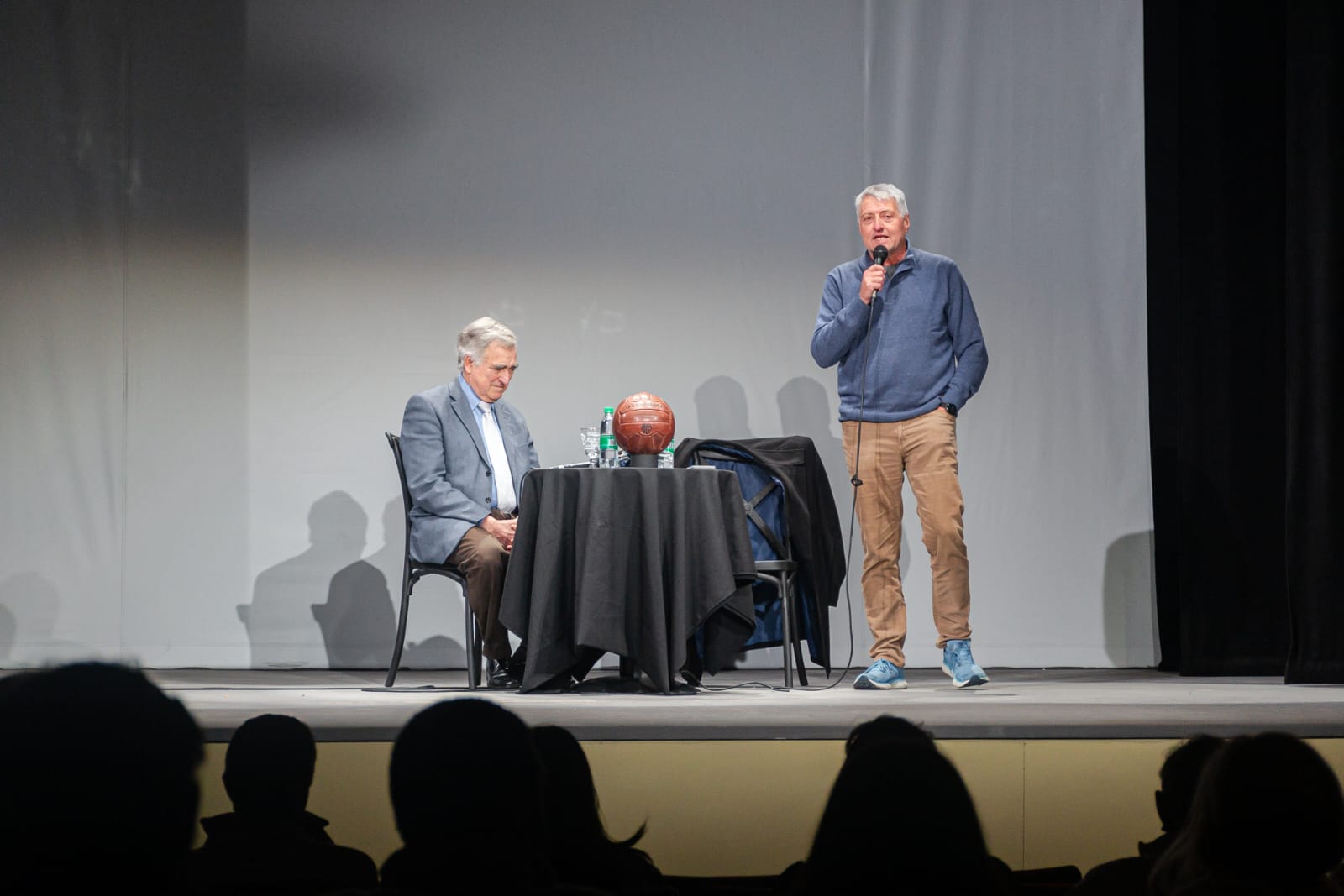 Atilio Garrido y Sergio Gorzy brindaron una charla especial en el Teatro Escayola