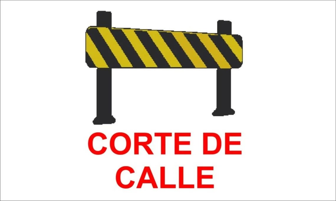 Bo. Centenario, Avenida cerrada por obras
