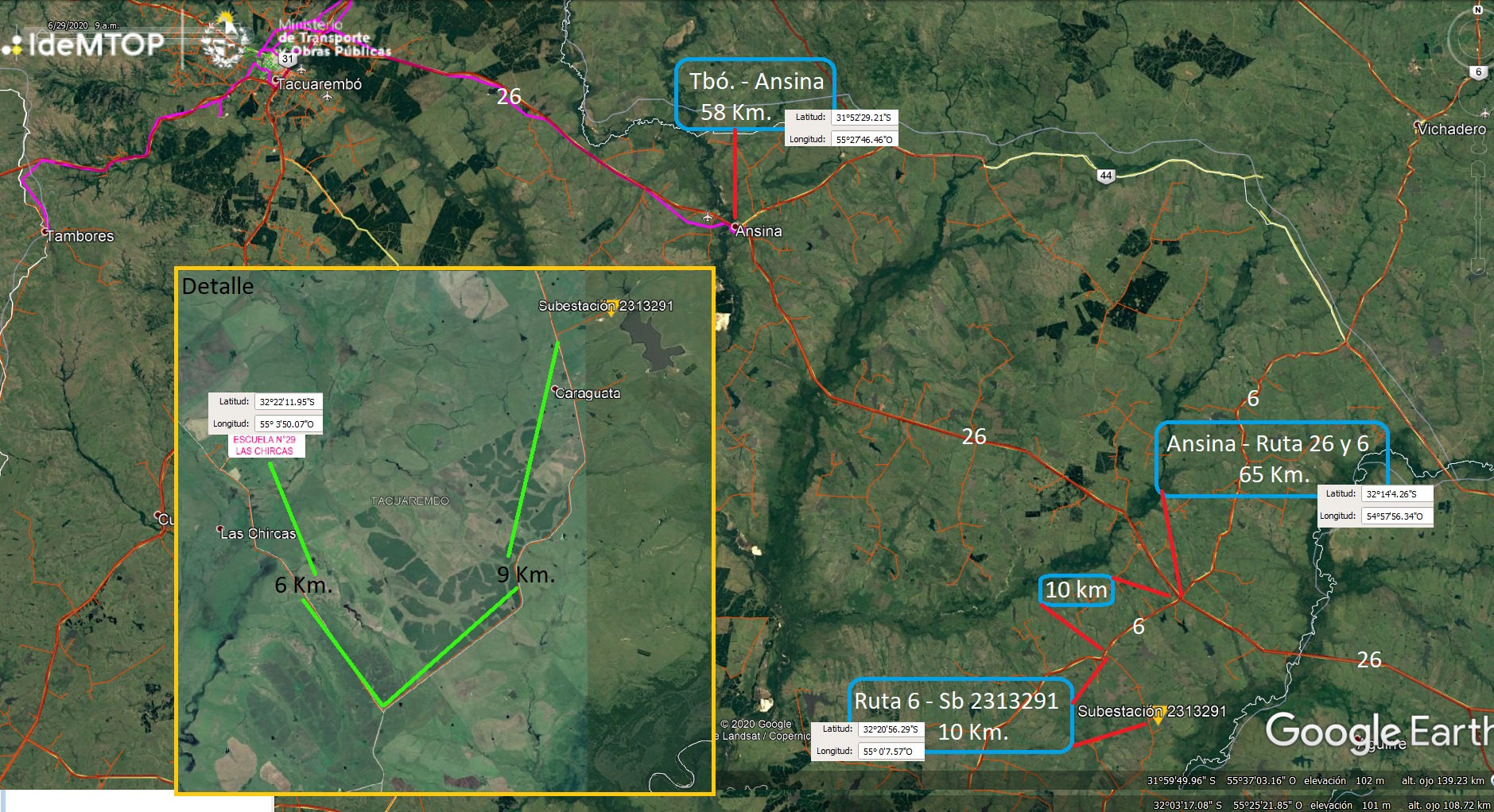 Presidente Lacalle Pou visita Tacuarembó e inaugura obras