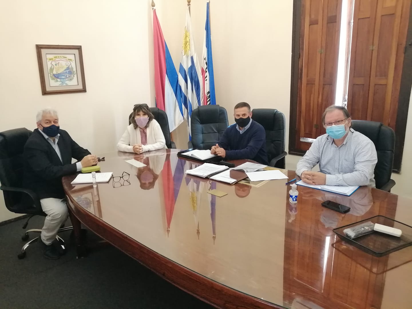 Se coordinó apoyo social en Paso de los Toros