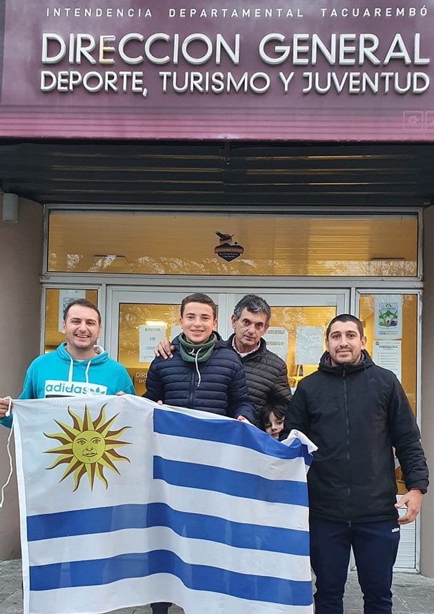 Valentino Aliano, número 1 del Tenis en su categoría. representará a Uruguay en Paraguay desde el 21 de junio, en un nuevo torneo internacional