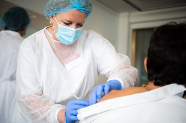 Aplicación 2da. Dosis Astrazéneca en zonas rurales