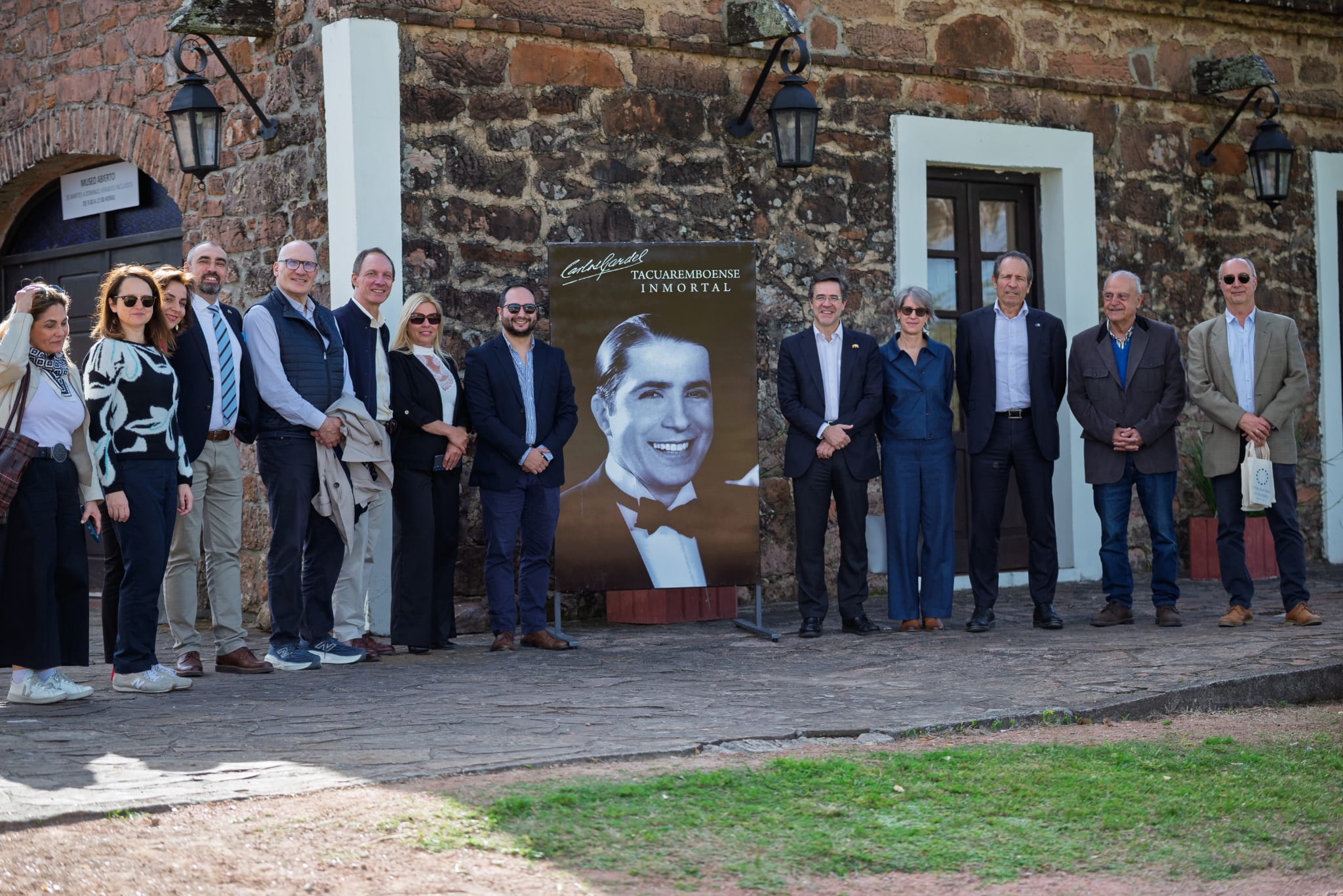 Embajadores de la Unión Europea visitaron el Museo Carlos Gardel