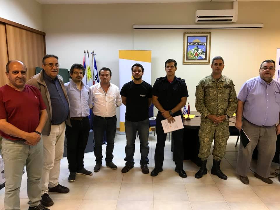 IDT recibió equipamiento por parte de SINAE