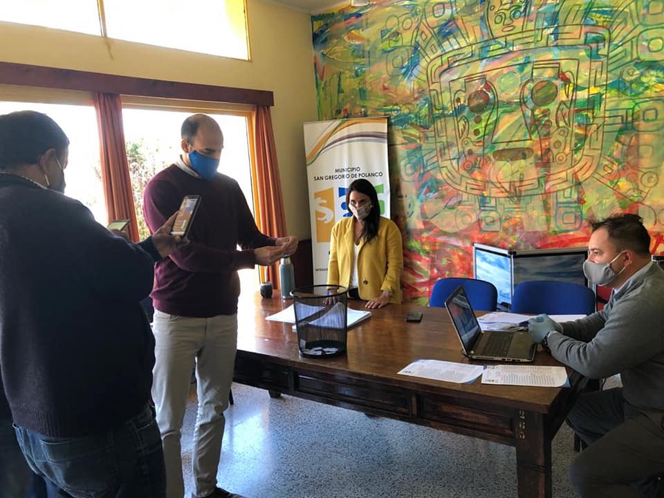 Se realizó el Sorteo del Barrido Otoñal en San Gregorio de Polanco