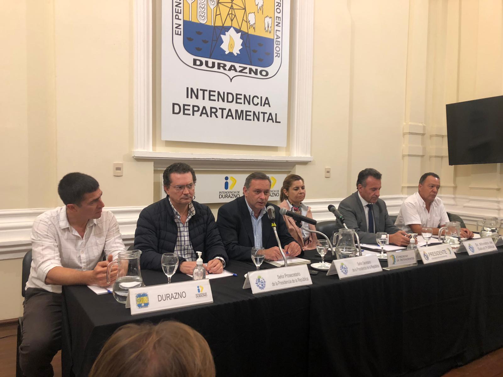 Coronavirus, Intendentes se reunieron en Durazno