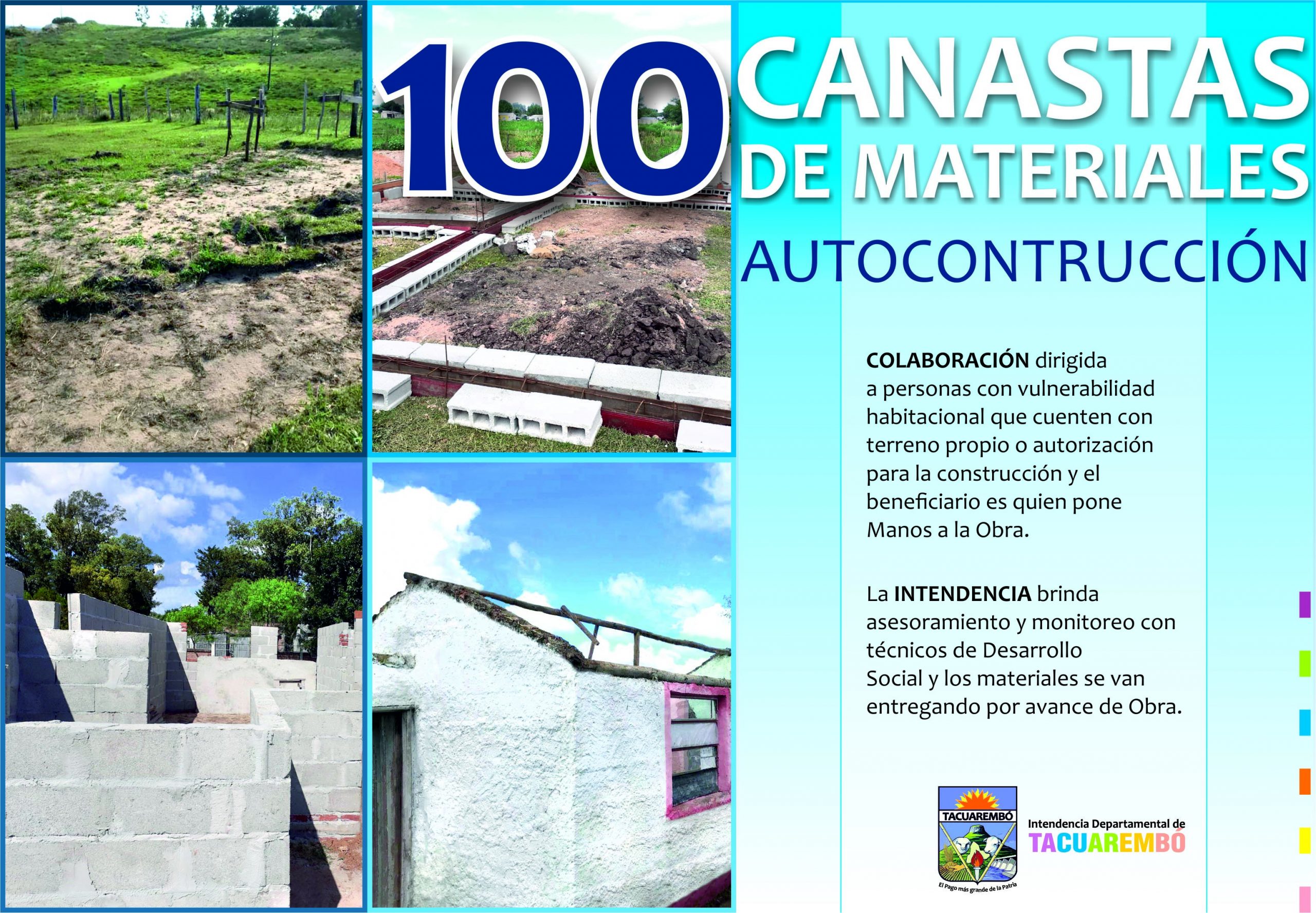 100 CANASTAS de Materiales