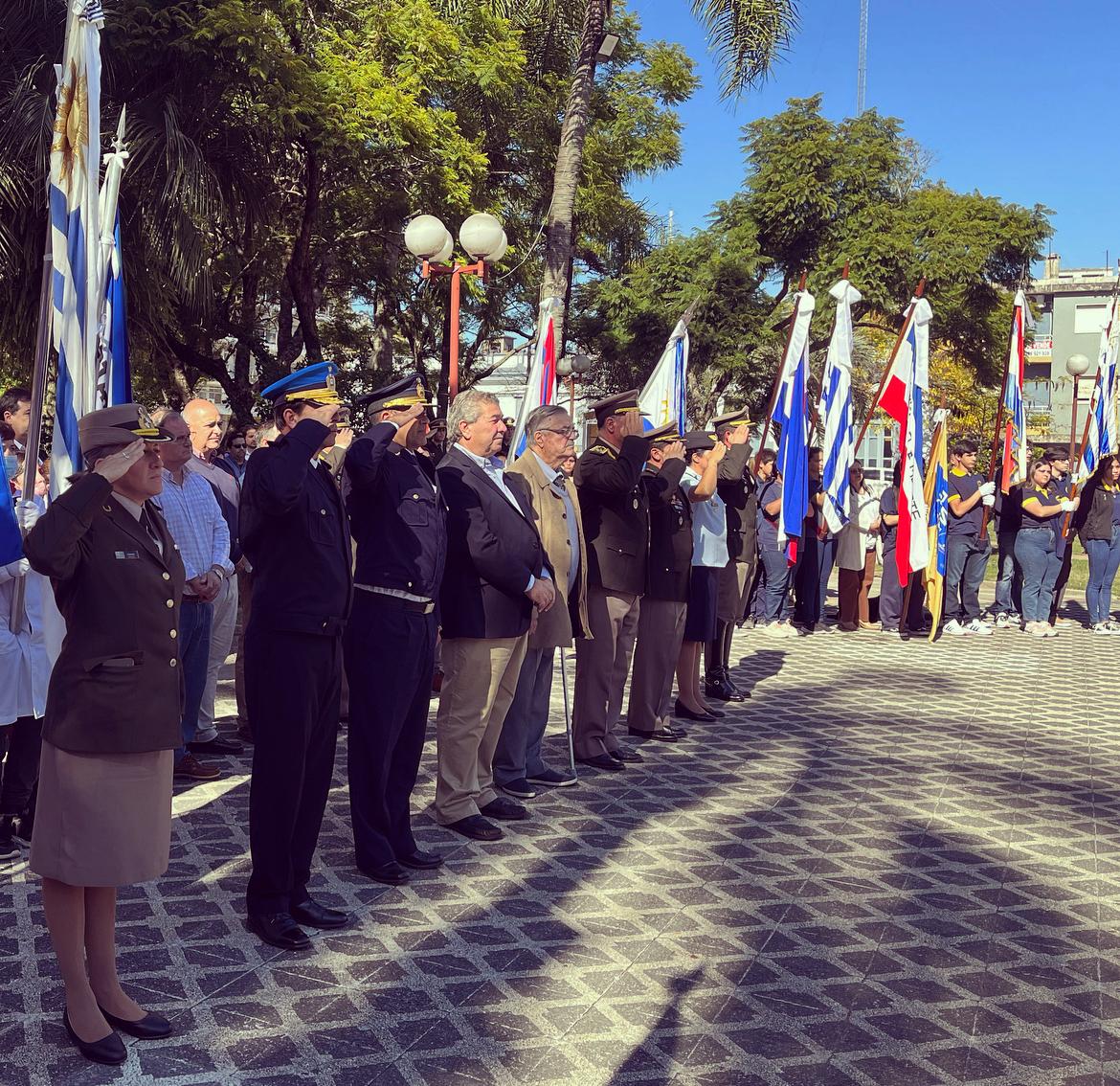 Se recordó el 197 aniversario del Desembarco de los Treinta y Tres Orientales