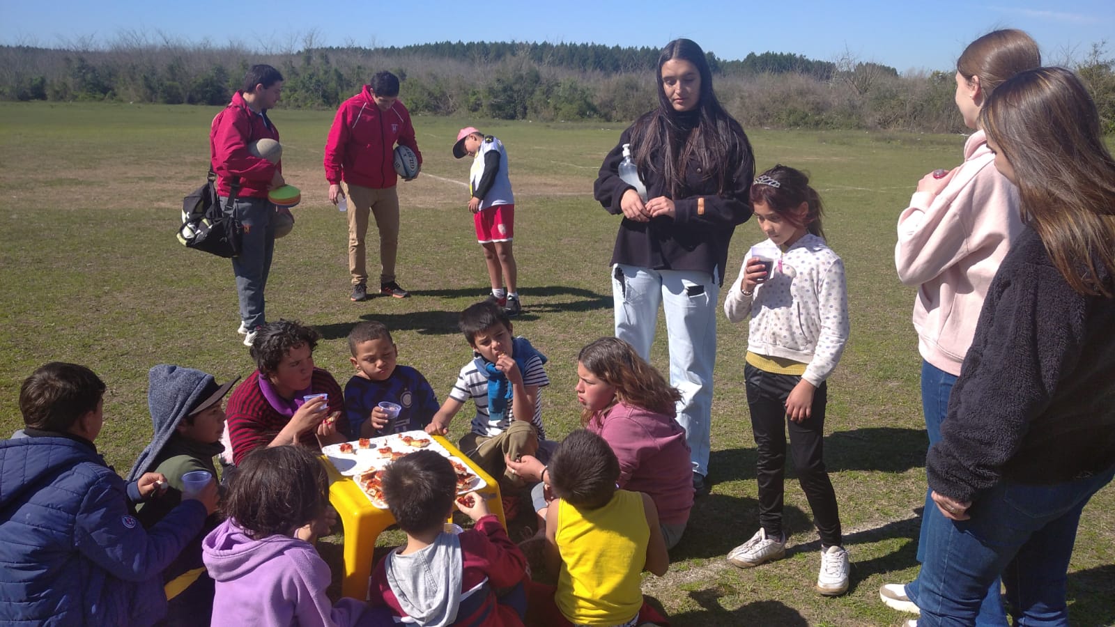 Mini Rugby en los barrios: balance positivo y gran receptividad de las familias