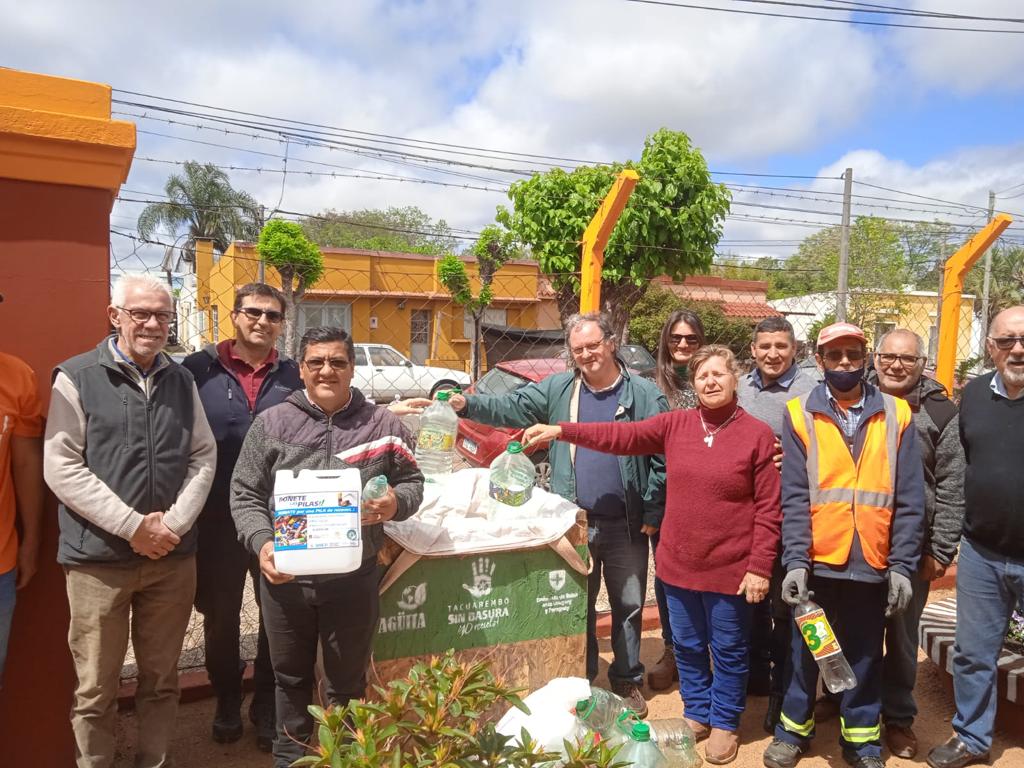Cinco Centros de Barrio ya cuentan con volquetas para residuos reciclables