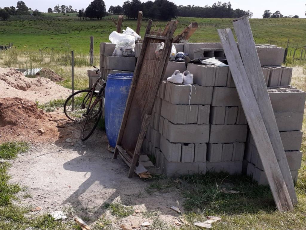 Porcile resaltó el buen uso de materiales para autoconstrucción por parte de familias carenciadas