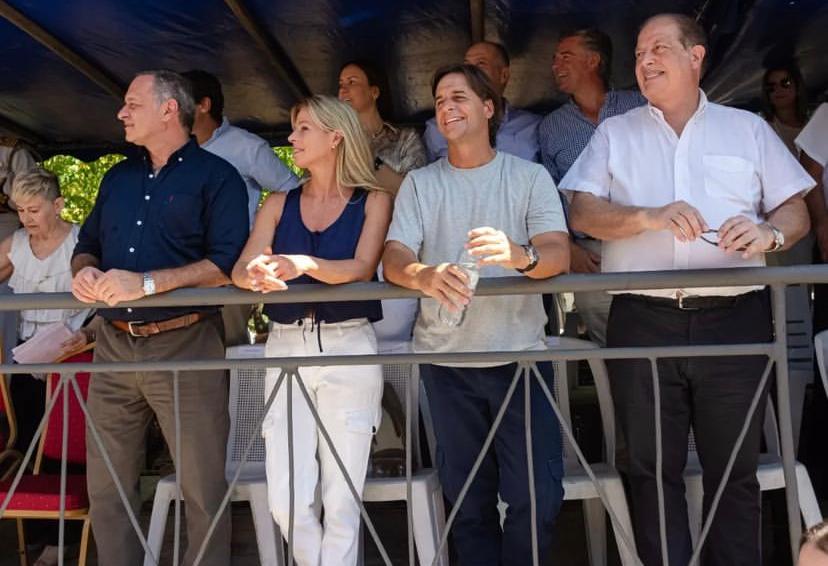 Lacalle Pou participó en Fiesta de la Patria Gaucha en Tacuarembó