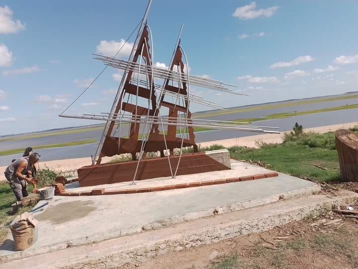 Comenzó la tercera etapa de intervención artística en San Gregorio de Polanco