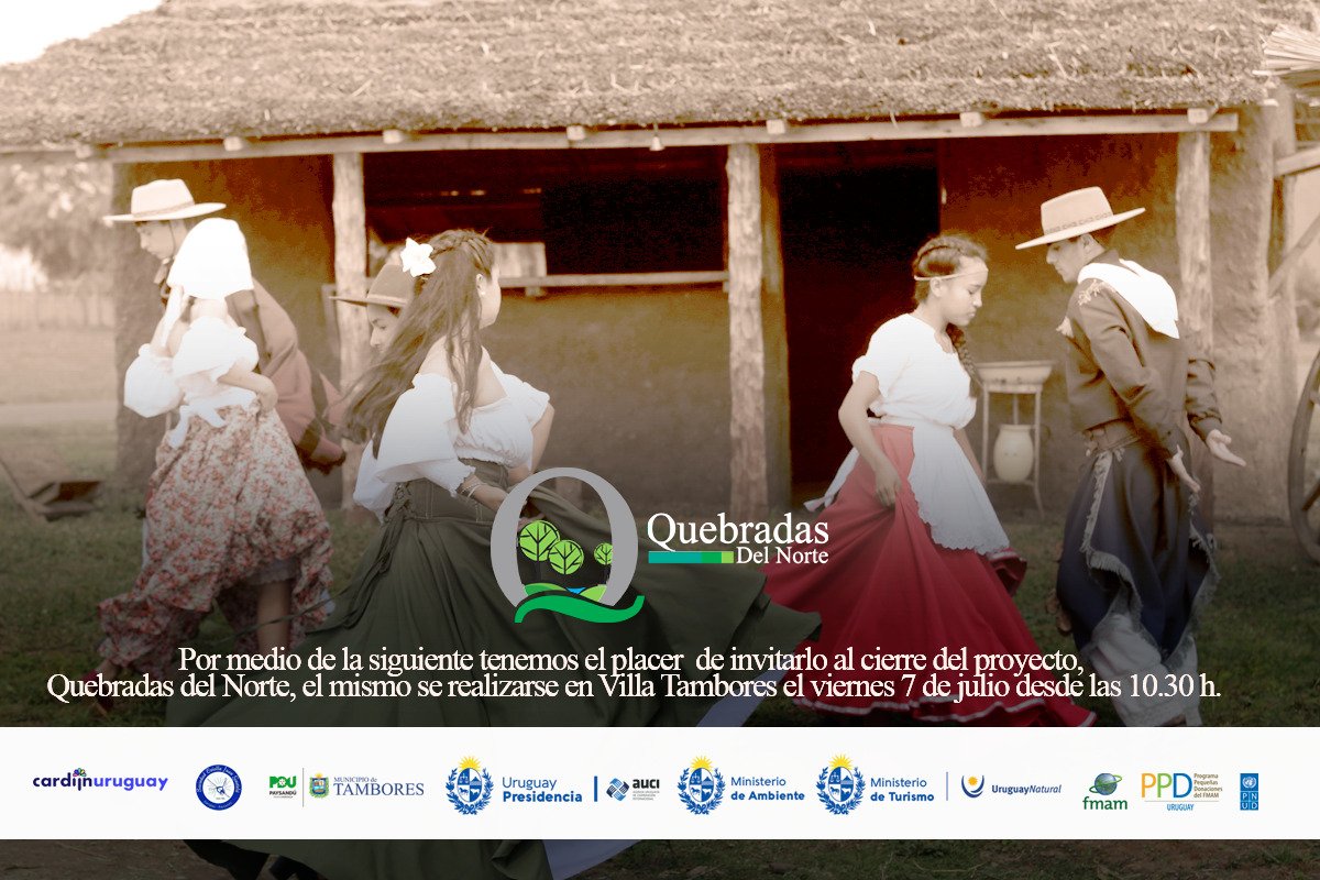 La IDT invita el próximo 7 de julio al cierre del proyecto “Quebradas del Norte” que se realiza en Villa Tambores
