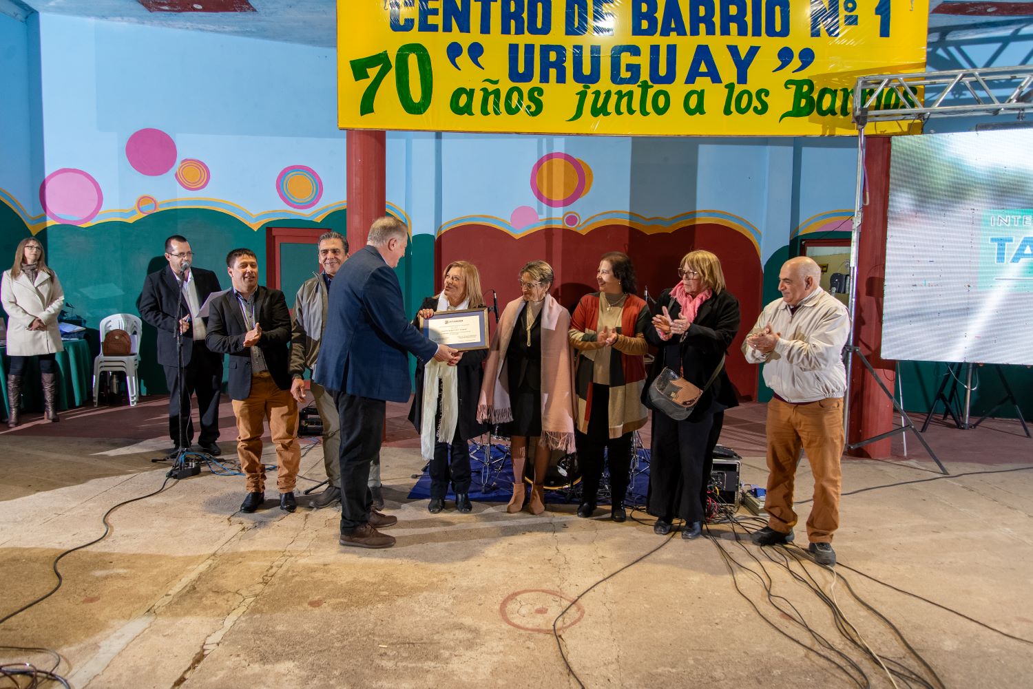 Centro de Barrio N°1 “Uruguay” celebró sus 70 años