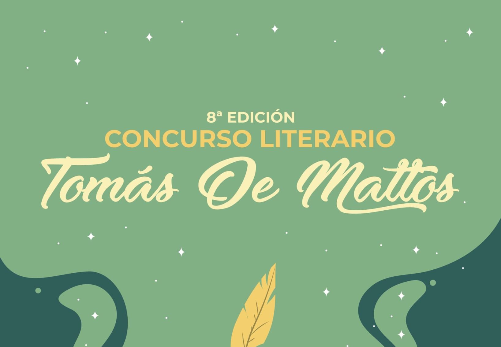 Última semana para presentar las obras literarias en el Concurso Tomás de Mattos