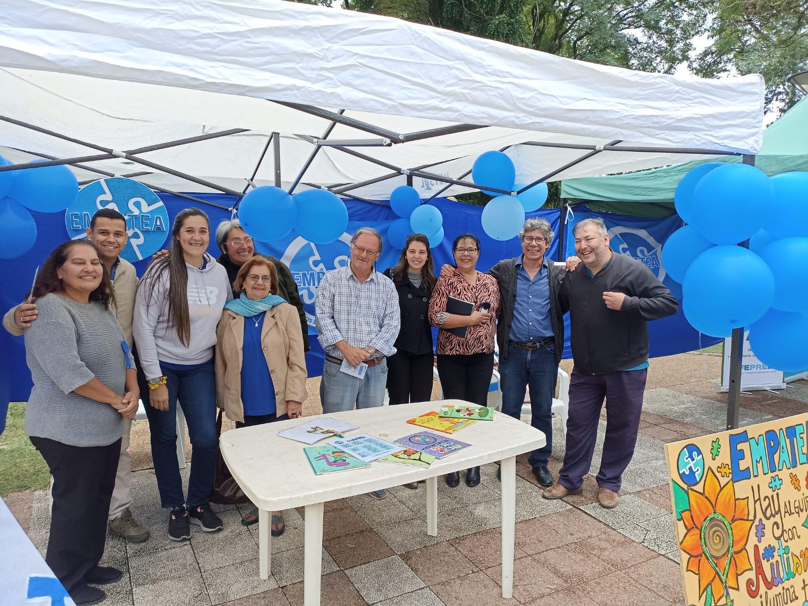 Jornada de concientización por el Día Mundial del Autismo en la Plaza Colón