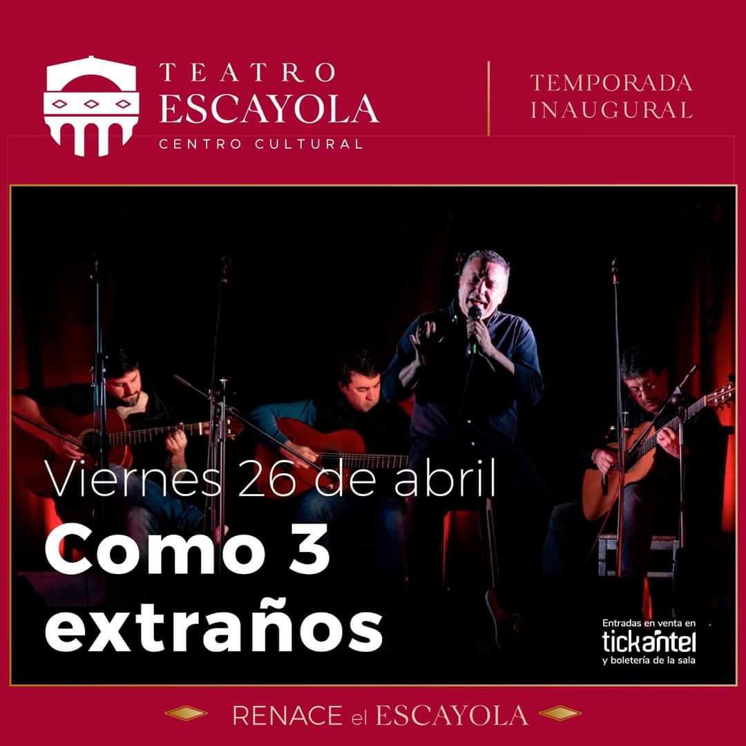 Comienza la temporada inaugural de espectáculos en el Centro Cultural Teatro Escayola