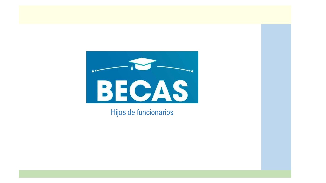 Becas para hijos de funcionarios