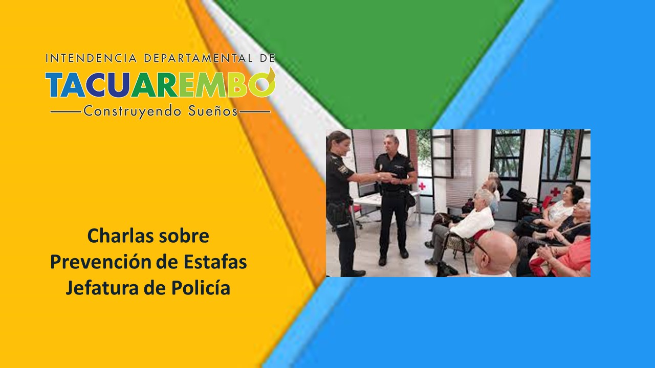 Charlas sobre “Prevención de Estafas”