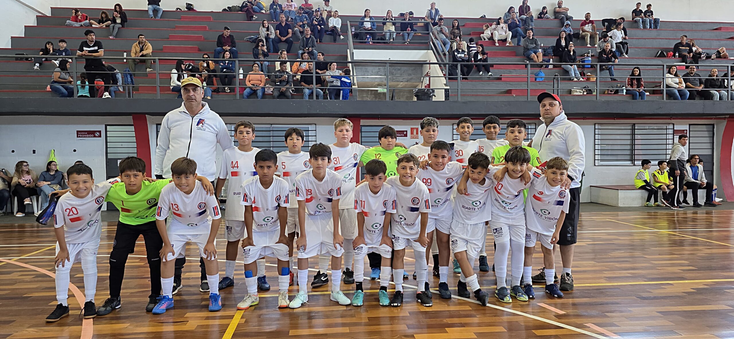 Tacuarembó impulsa el futsal infantil con un exitoso encuentro regional