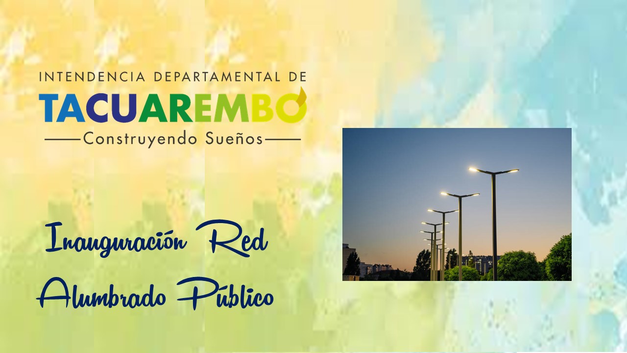 Inauguración Red Alumbrado