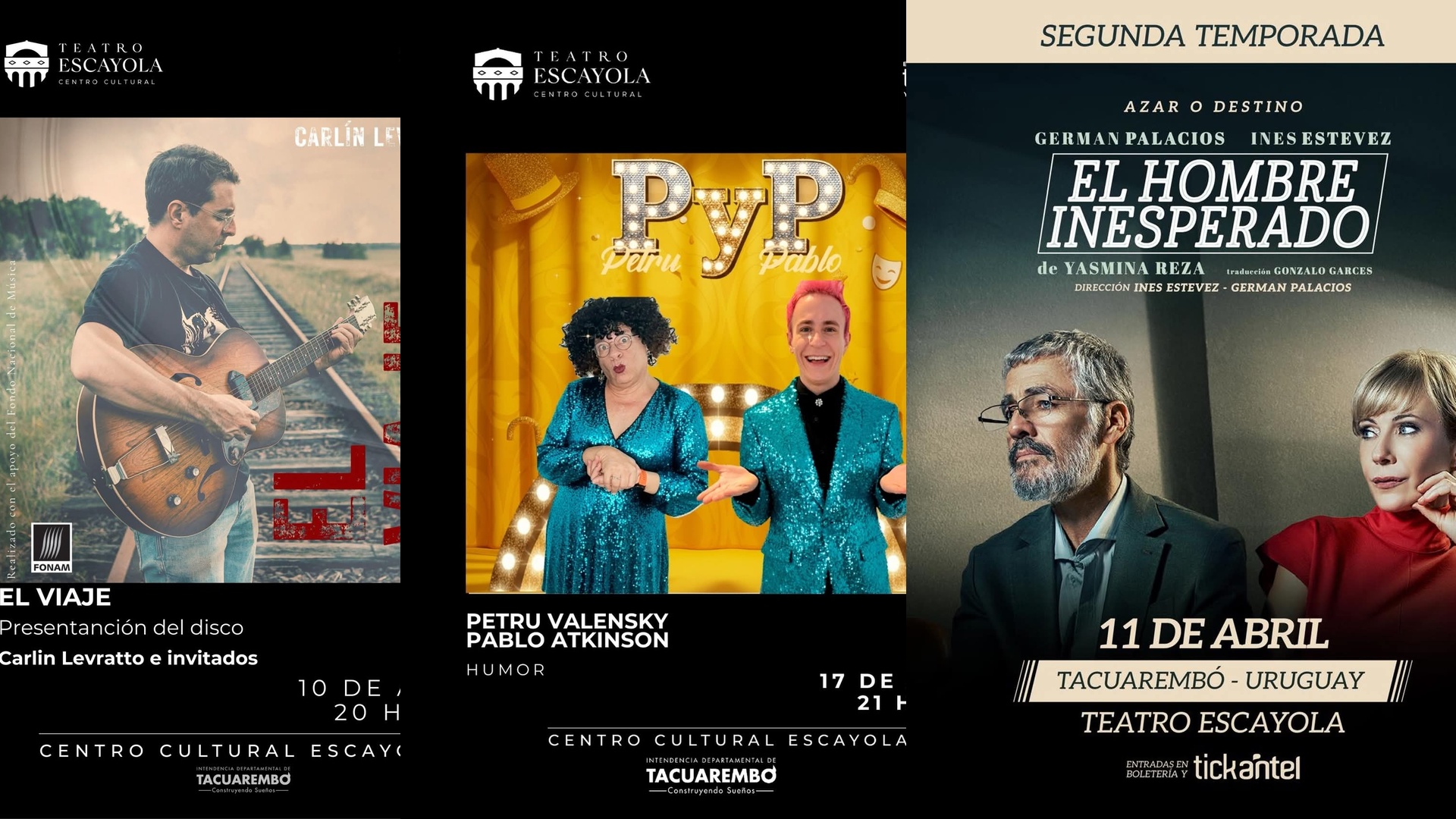 Abril mes aniversario del Teatro Escayola