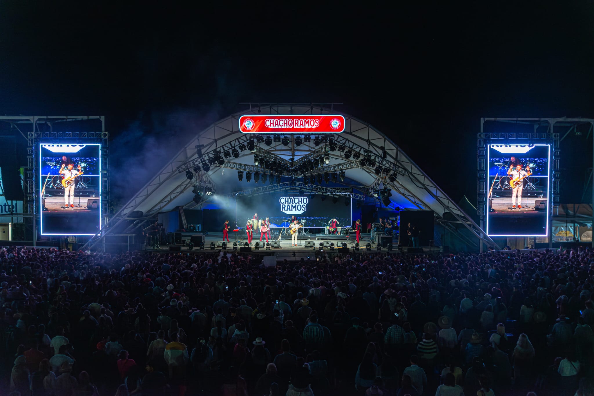Despliegue técnico sin precedentes en el escenario Miguel Ángel Ortiz de la Patria Gaucha