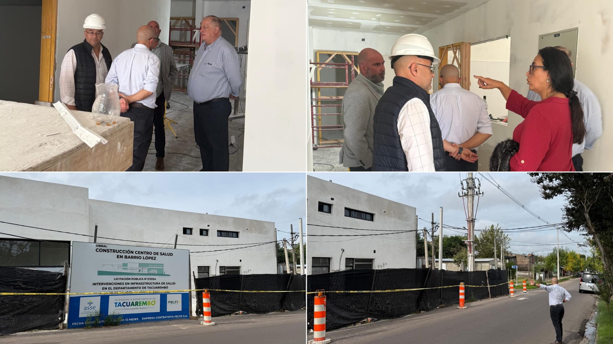 Recorrida por el Centro «Sueño de Libertad» y la nueva Policlínica en Barrio López