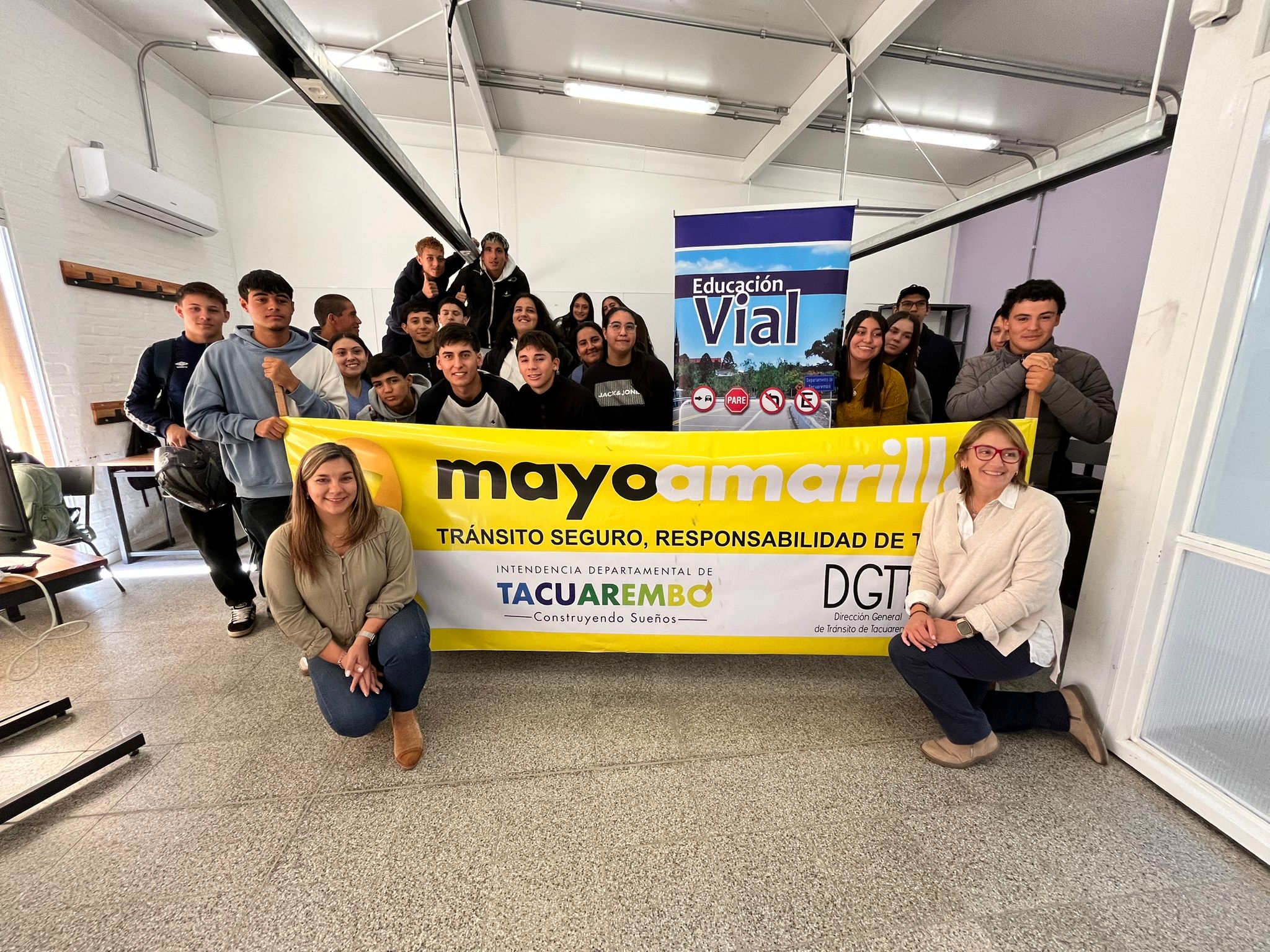 Mayo Amarillo: continuamos con nuestro programa anual de talleres en los centros educativos