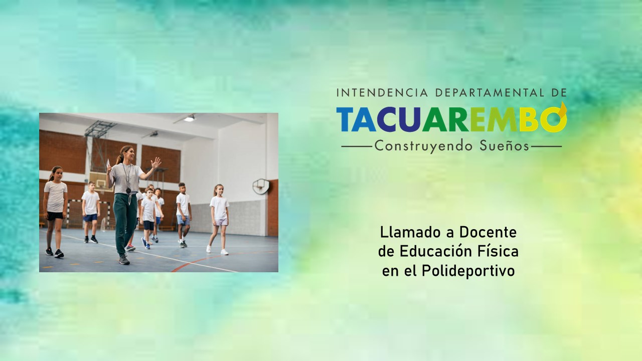 Llamado a Docente de Educación Física