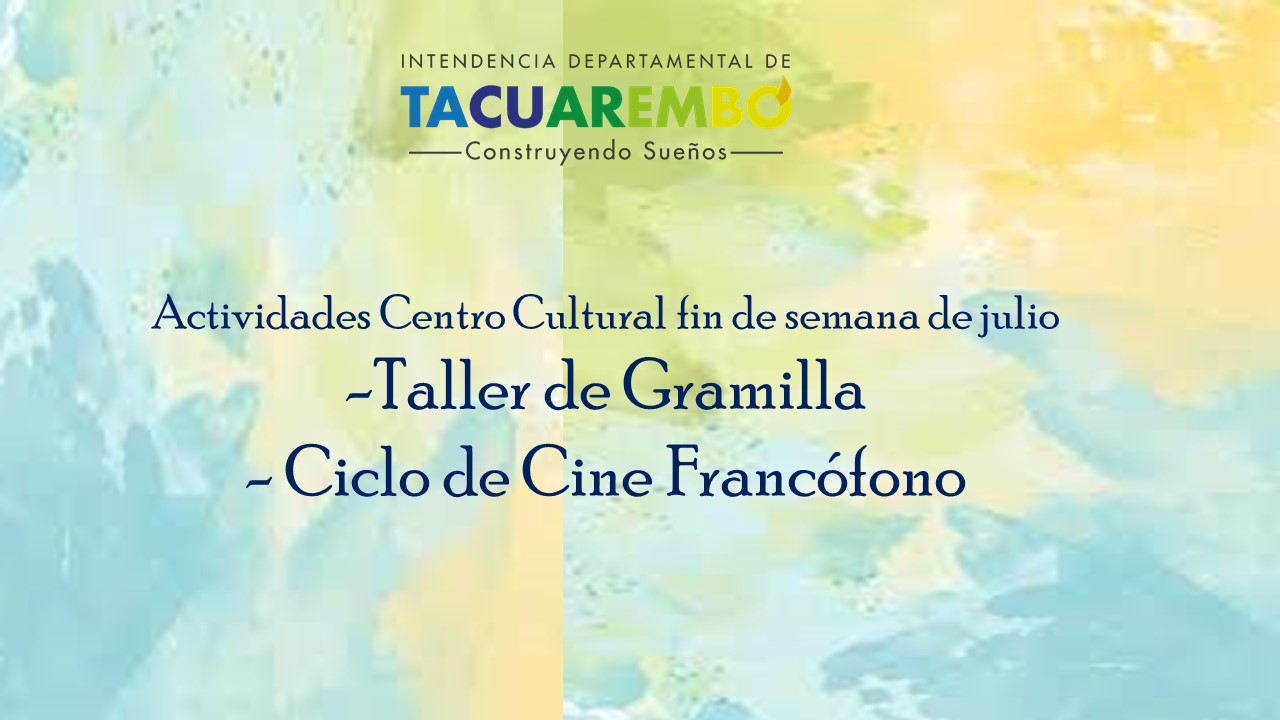 Actividades Centro Cultural