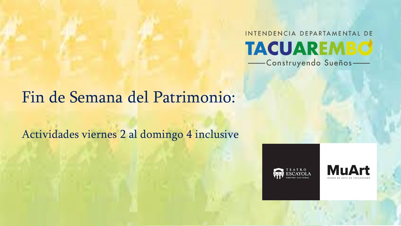 Fin de Semana del Patrimonio