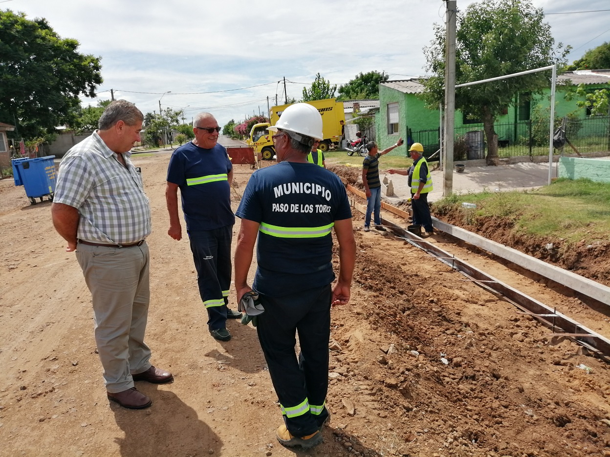 Recorrida por obras en Paso de los Toros