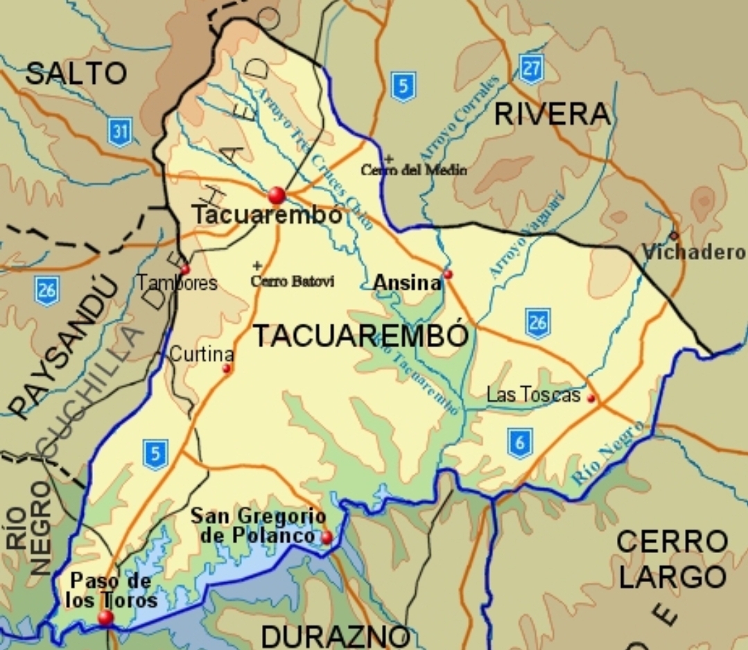 PUESTA DE MANIFIESTO. INTENDENCIA DEPARTAMENTAL DE TACUAREMBÓ<br>DIRECCIÓN GENERAL DE ORDENAMIENTO TERRITORIAL