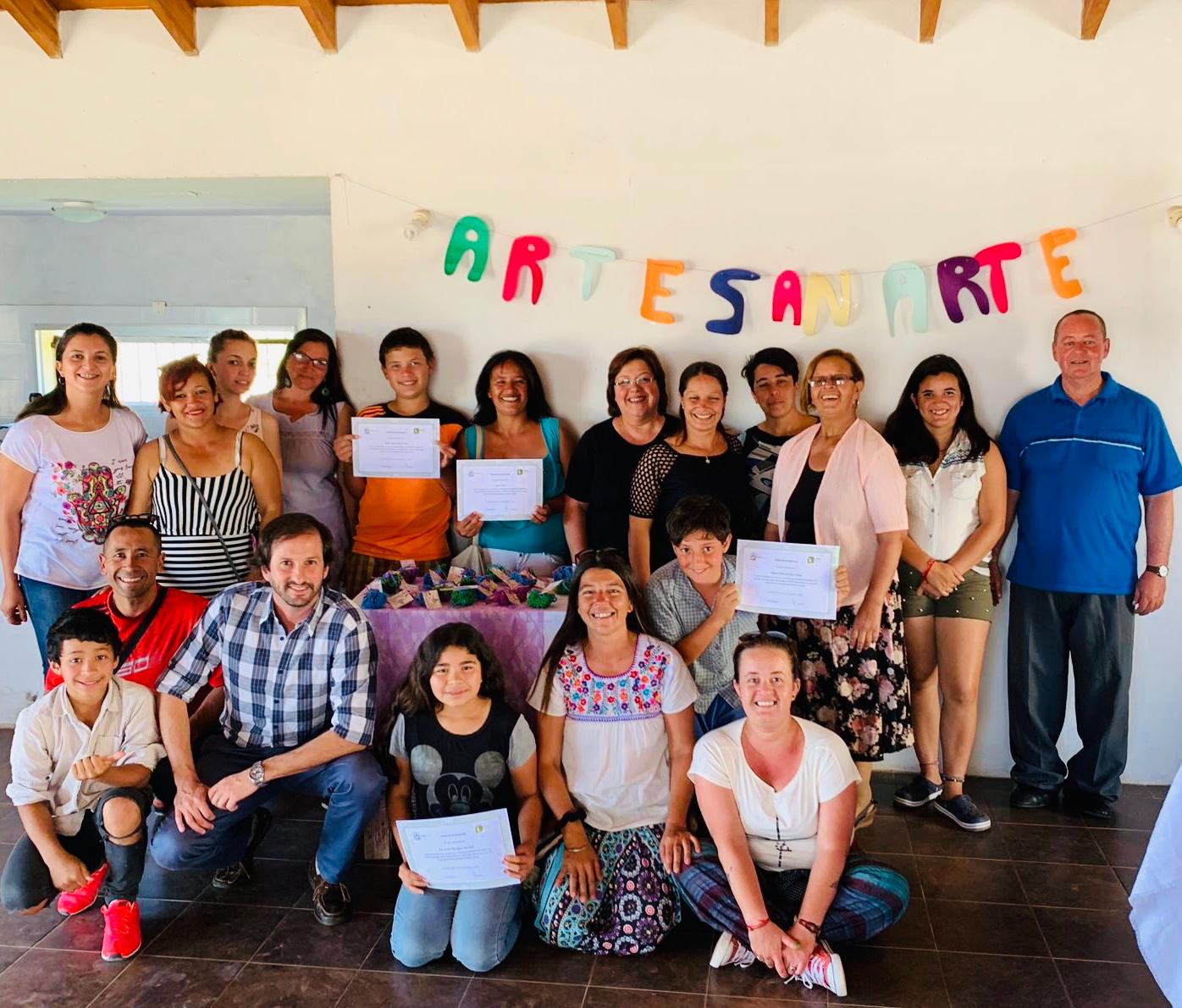 Acto cierre de programa Artesanarte