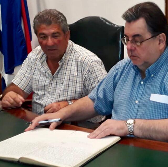 El Dr José Omar Menéndez asumió como Intendente hasta el 5 de Febrero