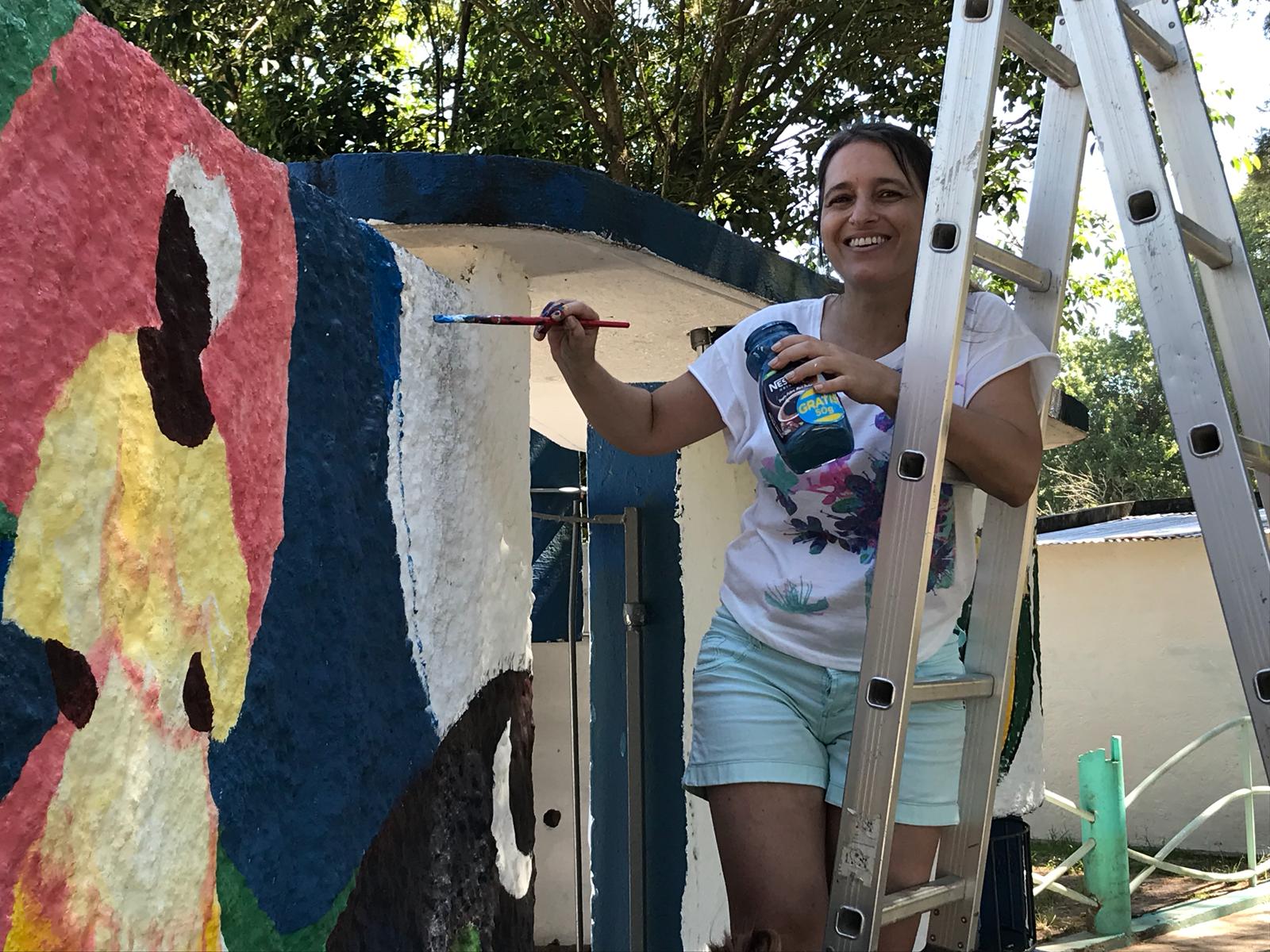 Grandes artistas dejan su huella en el Rectángulo del Parque Rodó