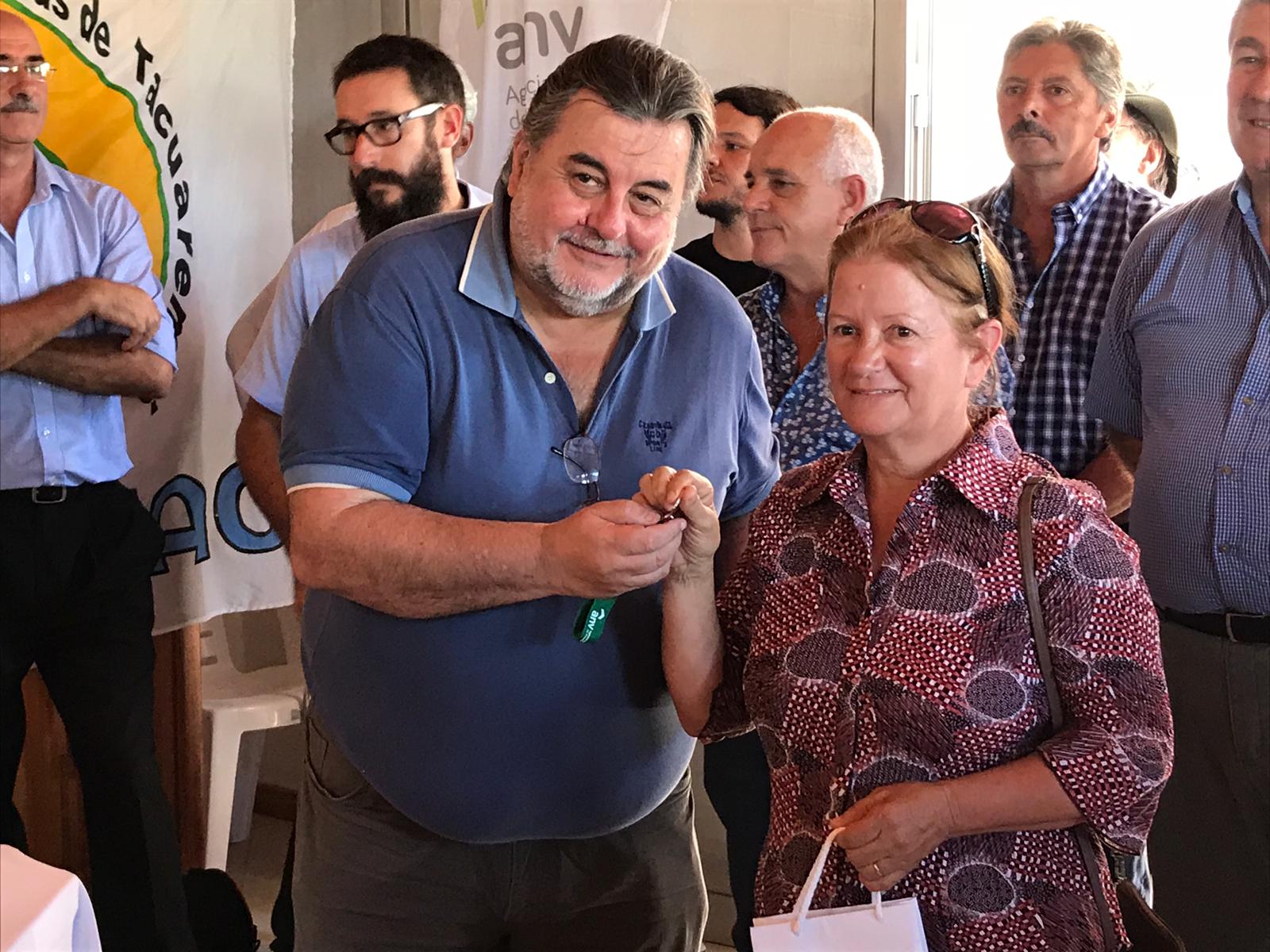 El Intendente asistió a la entrega de las 42 llaves de COOVIFUTAC