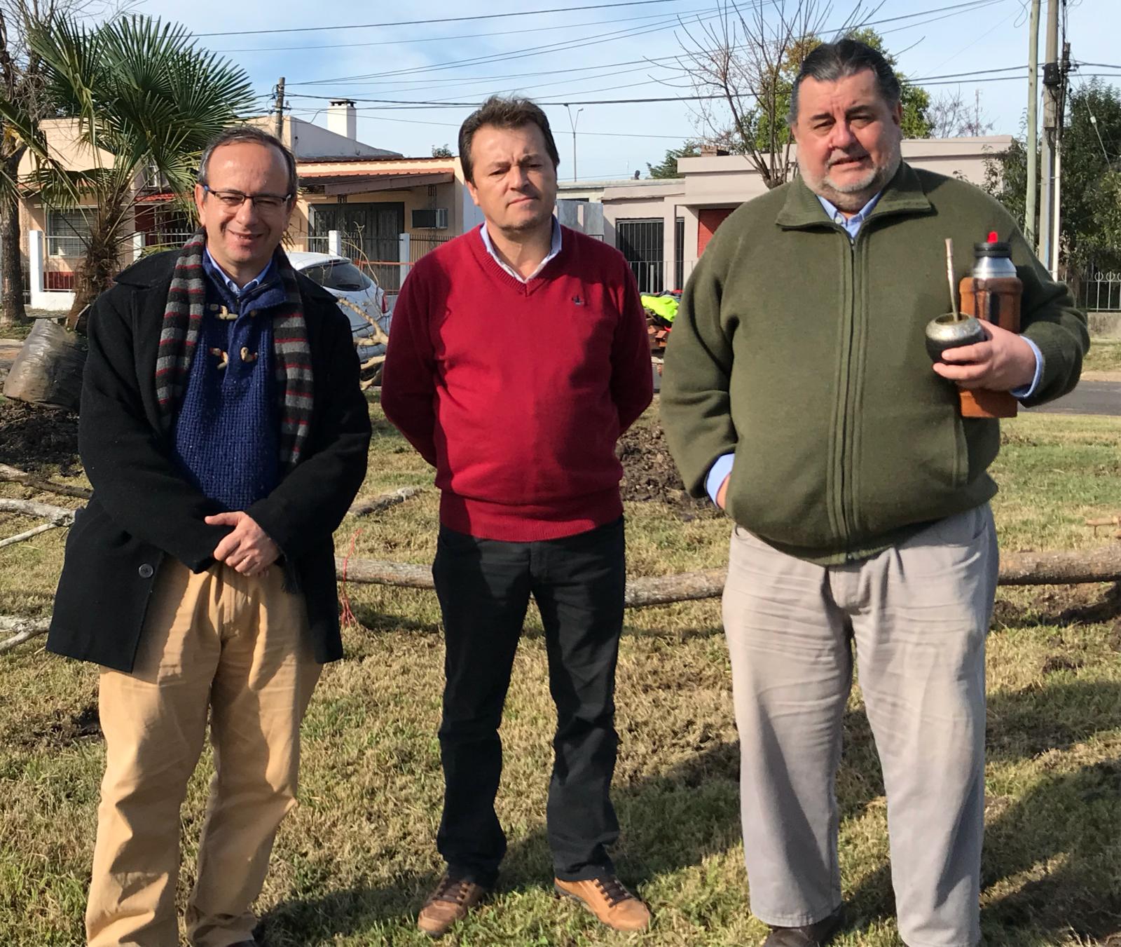 El Intendente Eber Da Rosa impulsa la plantación de 500 árboles