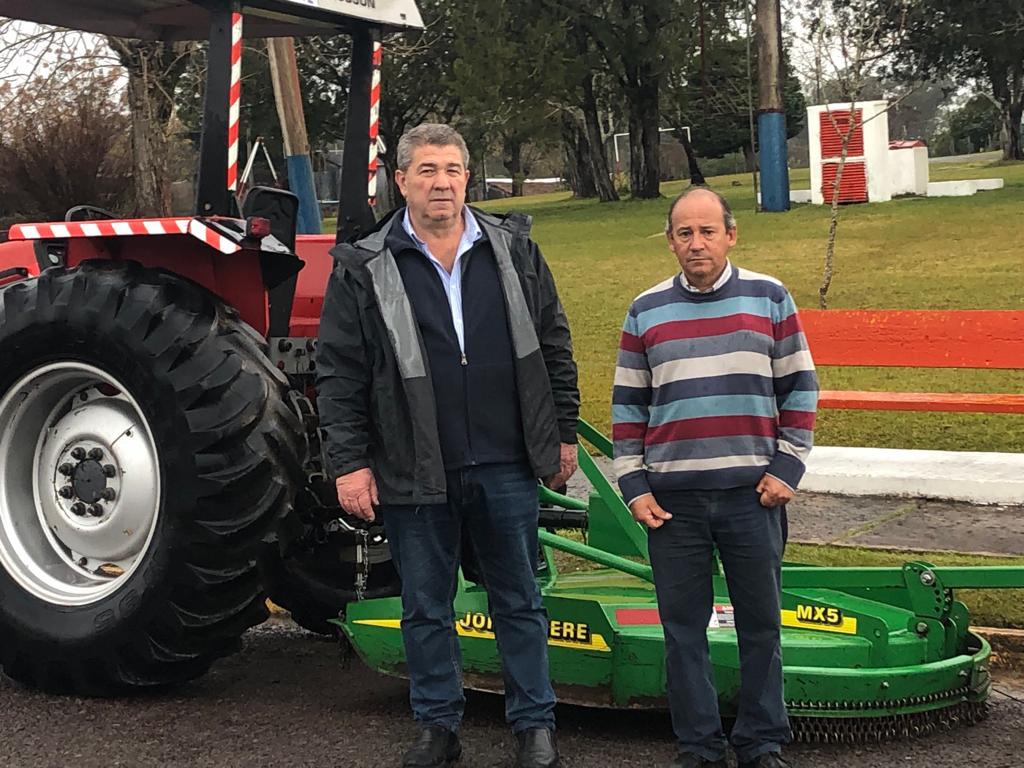 Paso del Cerro recibió al Intendente Interino José Menéndez
