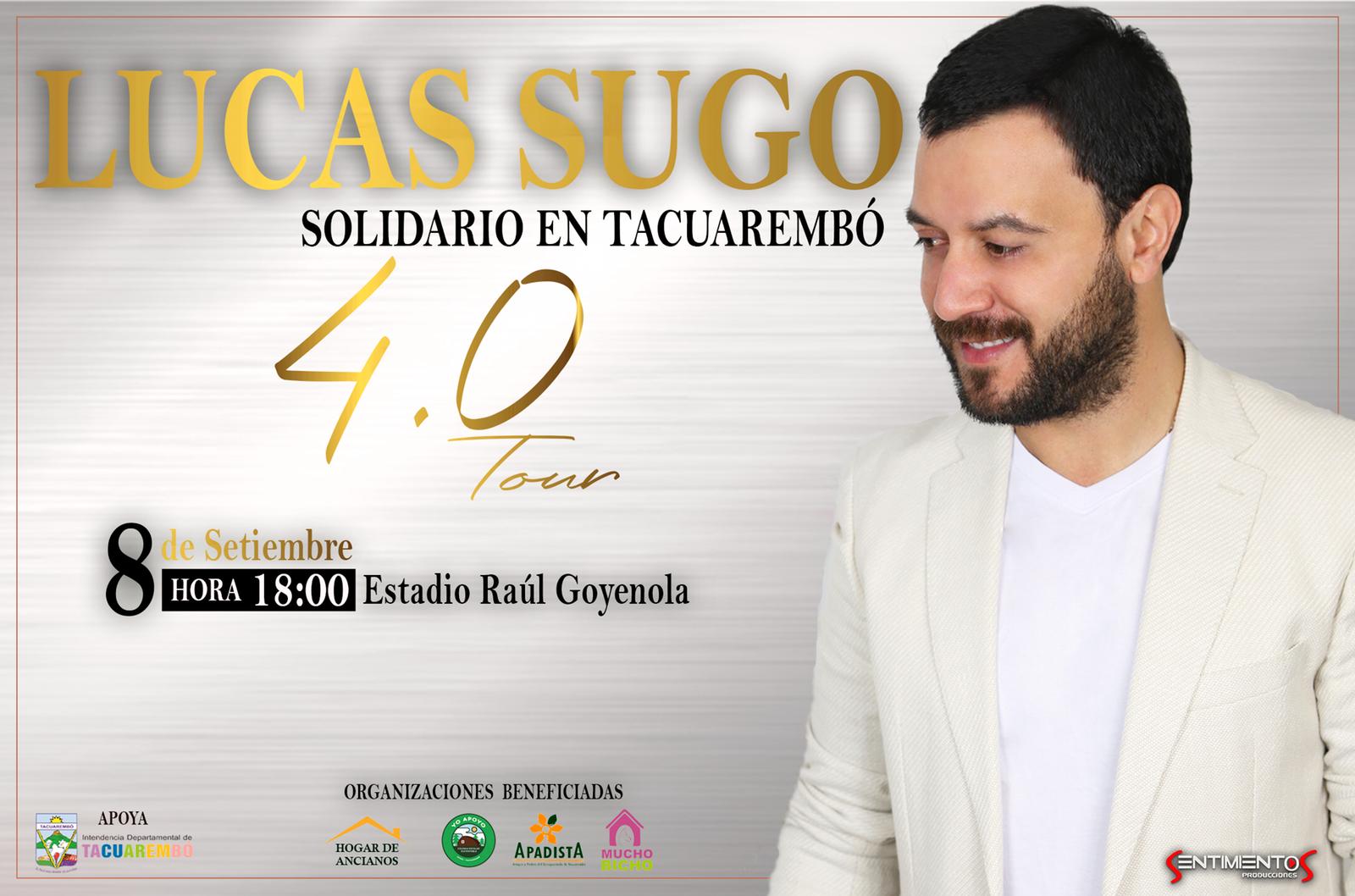 Lucas Sugo solidario