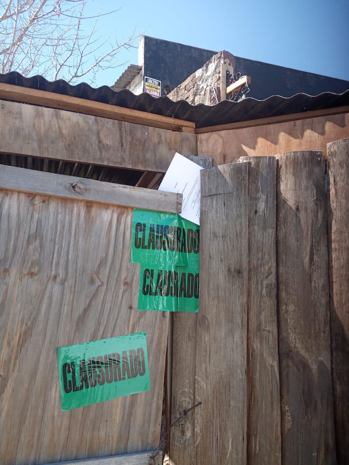 Clausura de Local Bailable MALA CARA BAR.