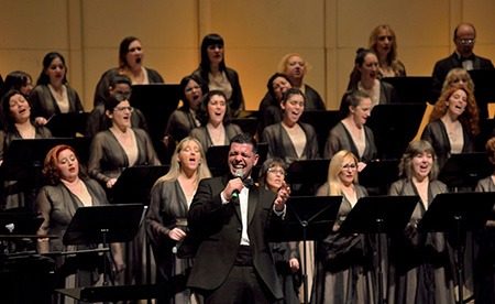 El Coro Gospel del Sodre en Tacuarembó