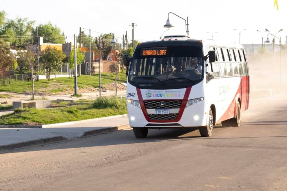 Servicio de transporte urbano al Balneario